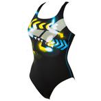 Nieuwe Arena W Nebular Swim Pro Back One Piece Badpak Black, C.da Cisterna, 84/85 62029 Tolentino (MC) Italië, Zwart, Arena, Nieuw