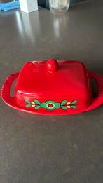 Vintage Emsa botervloot, Huis en Inrichting, Woonaccessoires | Dienbladen, Ophalen of Verzenden, Gebruikt, Ovaal, Kunststof