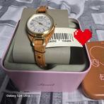 Fossil Dameshorloge, Overige materialen, Leer, Fossil, Polshorloge