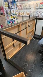Bjursta uitschuif tafel zwart/bruin, Huis en Inrichting, Tafels | Eettafels, Ophalen, Overige materialen, Gebruikt, 150 tot 200 cm