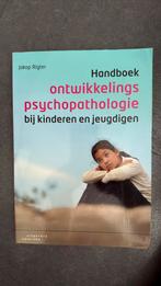 Handboek ontwikkelingspsychopathologie bij kinderen en jeugd, Ophalen of Verzenden, Zo goed als nieuw, Jakop Rigter