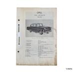 Kluwer | Opel Rekord 1200 / 1500 / 1700 | 1960-1961 | NL, Ophalen of Verzenden