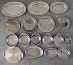 17 RVS / Inox schalen / serveerschalen / schaal / etagère, Huis en Inrichting, Keuken | Servies, Overige materialen, Ophalen of Verzenden