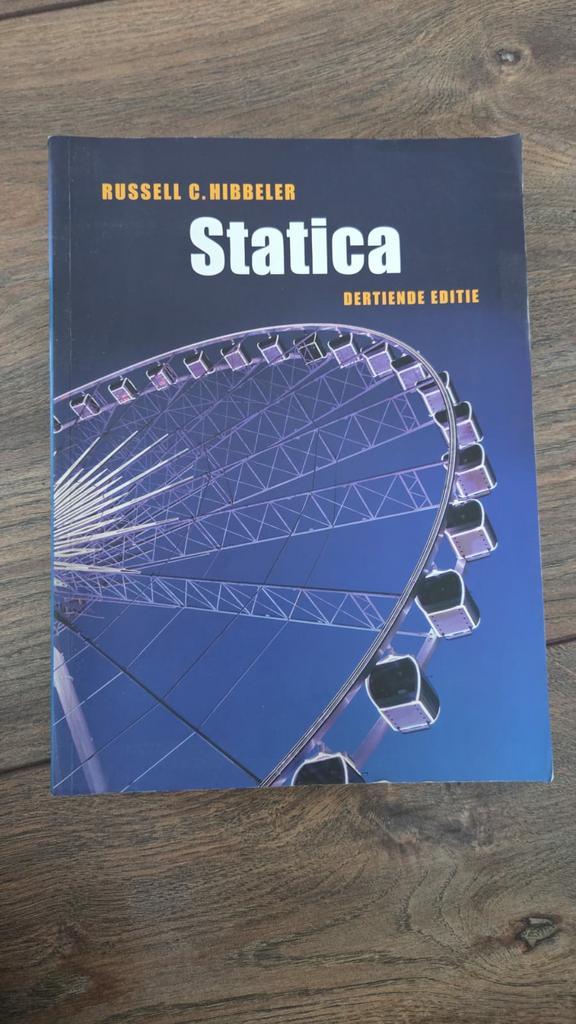 Statica - Russell C. Hibbeler, Boeken, Studieboeken en Cursussen, Zo goed als nieuw, HBO, Beta, Ophalen of Verzenden