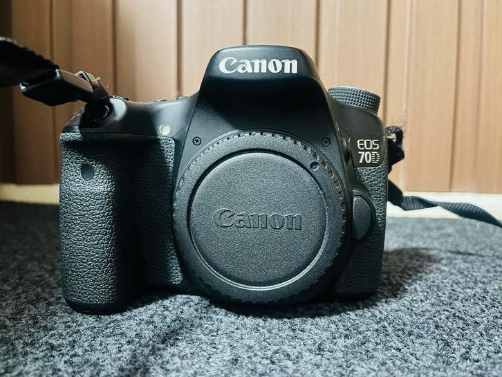 Canon 70D met 3 lenzen, microfoon en accessoires, Audio, Tv en Foto, Fotocamera's Digitaal, Gebruikt, Spiegelreflex, Canon, 8 keer of meer