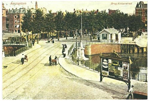 958814 Amsterdam Brug Kinkerstraat _Nette kaart onbeschreven, Verzamelen, Ansichtkaarten | Nederland, Ongelopen, Noord-Holland