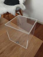 Plexiglas Kubus, Ophalen of Verzenden, Zo goed als nieuw, Minder dan 50 cm, Minder dan 50 cm