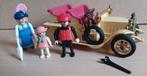 playmobil rosa automobil met gezin, Ophalen of Verzenden, Gebruikt, Los playmobil