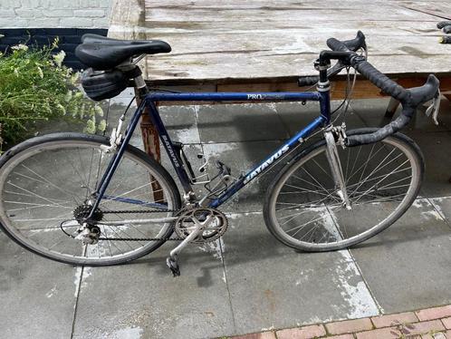 Batavus pro-cromo racefiets framemaat 56 met dameszadel, Fietsen en Brommers, Fietsen | Racefietsen, Gebruikt, Dames, Batavus