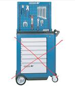 Gedore gereedschapswagen achterwand, Doe-het-zelf en Verbouw, Gereedschapskisten, Ophalen of Verzenden