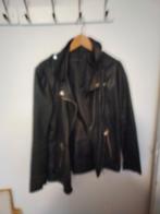 Leer jasje zara, Ophalen of Verzenden, Zo goed als nieuw, Maat 38/40 (M), Zwart