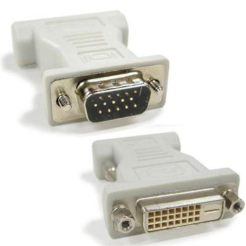 DVI-D Female naar/van VGA Male Adapter (Gratis Verzonden), Computers en Software, Pc- en Netwerkkabels, Nieuw, Verzenden