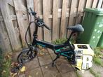 Opvouwbare elektrische fiets, Gebruikt, 51 tot 55 cm, 30 tot 50 km per accu, Ophalen