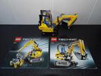 in nette staat Lego Technic 8047 Compacte graafmachine, Kinderen en Baby's, Speelgoed | Duplo en Lego, Ophalen of Verzenden, Zo goed als nieuw