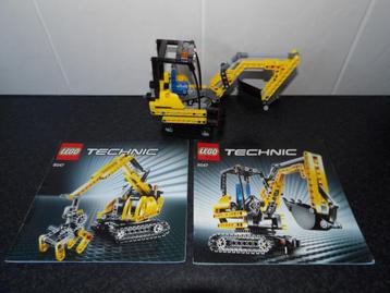 in nette staat Lego Technic 8047 Compacte graafmachine beschikbaar voor biedingen