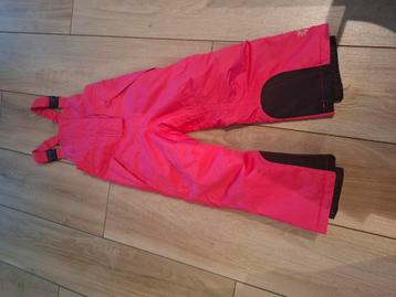 Ski broek, roze, maat 98/104 beschikbaar voor biedingen