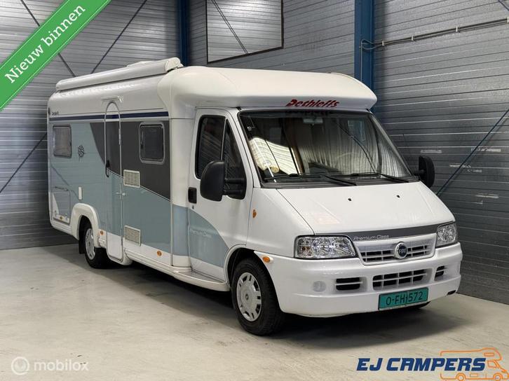 Fiat Dethleffs T 6476 2x airco! Zeer netjes!, Caravans en Kamperen, Campers, Bedrijf, Half-integraal, Fiat, Diesel, Handgeschakeld