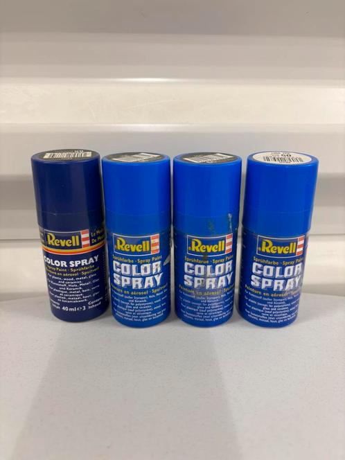 Set van 4x Revell modelbouw spuitbussen graffiti, Doe-het-zelf en Verbouw, Verf, Beits en Lak, Nieuw, Verf, Minder dan 5 liter
