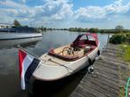 Unieke retro sloep tender Mogano 685 Easy Launch Polyester, Watersport en Boten, Sloepen, Ophalen, 10 tot 30 pk, Gebruikt, Binnenboordmotor