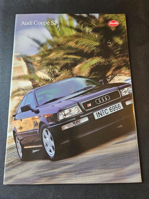 Brochure Audi Coupé S2 1993, Boeken, Auto's | Folders en Tijdschriften, Zo goed als nieuw, Audi, Ophalen of Verzenden