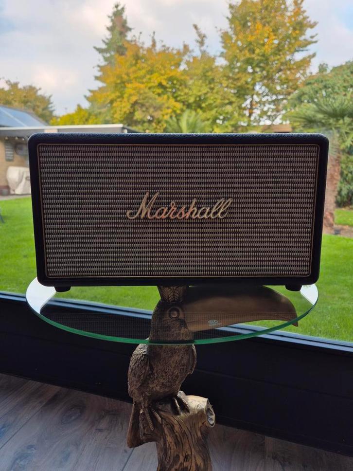 Marshall Stanmore Bluetooth Speaker - ZGAN, Audio, Tv en Foto, Luidsprekers, Zo goed als nieuw, Front, Rear of Stereo speakers