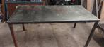werktafel lastafel rvs werkblad, Ophalen, Gebruikt, 70 tot 120 cm