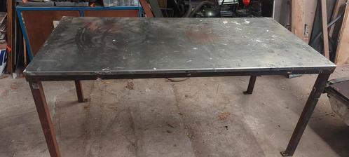 werktafel lastafel rvs werkblad, Doe-het-zelf en Verbouw, Werkbanken, Gebruikt, 70 tot 120 cm, Ophalen