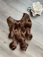Hair extensions 60 centimeter lang donkerbruin NIEUW!, Nieuw, Ophalen of Verzenden, Pruik of Haarverlenging
