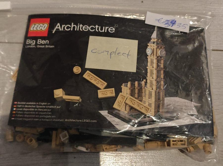 Lego architecture, Ophalen of Verzenden, Gebruikt
