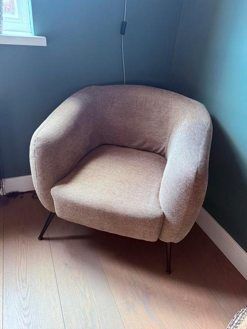Fauteuil / CASA (‘Davi Zetel’) Kaki, Huis en Inrichting, Fauteuils, Zo goed als nieuw, Ophalen