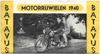 Batavus 1940 motorrijwielen folder motor (bt40), Motoren, Handleidingen en Instructieboekjes, Ophalen of Verzenden, Overige merken
