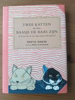 Patti Davis - Twee katten die hun baasje de baas zijn, Ophalen of Verzenden, Zo goed als nieuw, Patti Davis
