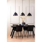 Light & Living Kylie hanglamp met 3 lampenkappen zwart goud, Huis en Inrichting, Lampen | Hanglampen, Ophalen of Verzenden, Nieuw