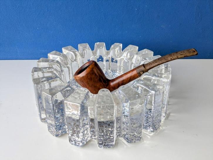 Vintage Zweedse Pukeberg Asbak rechaud schaaltje, Antiek en Kunst, Antiek | Glas en Kristal, Ophalen of Verzenden