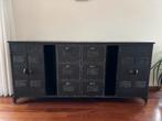 Industrieel metalen dressoir Loods 5 - veel opbergruimte, Ophalen, Gebruikt, 150 tot 200 cm, Metaal