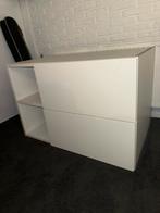 Witte IKEA kast met lades en vakken, Huis en Inrichting, Kasten | Dressoirs, Ophalen, Kunststof, Gebruikt, 50 tot 100 cm