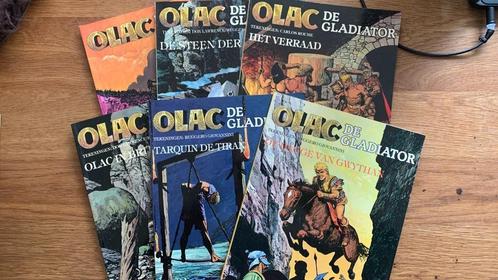 Olac de Gladiator (6 strip albums), Boeken, Stripboeken, Gelezen, Meerdere stripboeken, Ophalen of Verzenden