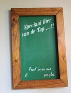 Bier krijtbord voor bij de tap, Ophalen of Verzenden, Gebruikt, Reclamebord, Plaat of Schild, Overige merken