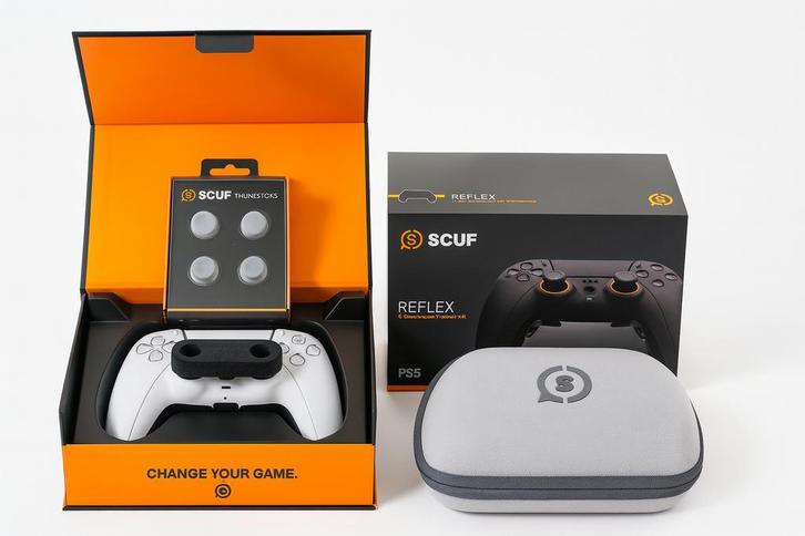 Scuff Reflex FPS Controller - Zo goed als nieuw!, Spelcomputers en Games, Spelcomputers | Sony PlayStation 5, Zo goed als nieuw
