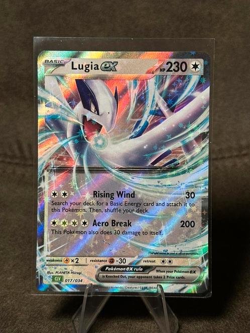Lugia EX #17 018/034 (Pokemon TCG Classic: Venusaur Deck), Hobby en Vrije tijd, Verzamelkaartspellen | Pokémon, Zo goed als nieuw