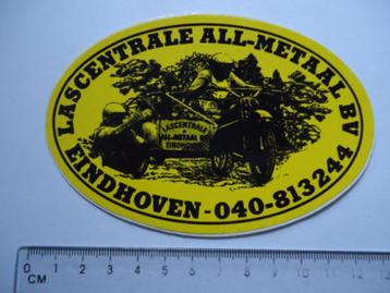 sticker oud Zijspan motorcross sidecar cross All metaal race beschikbaar voor biedingen