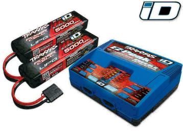 Traxxas 6S COMBO (2X 2872X 11.1V LiPo & 1X 2972G duo lader) beschikbaar voor biedingen