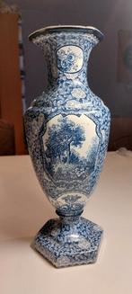Delfts blauwe Flamand vaas Vlleroy en Boch, Antiek en Kunst, Antiek | Vazen, Ophalen of Verzenden
