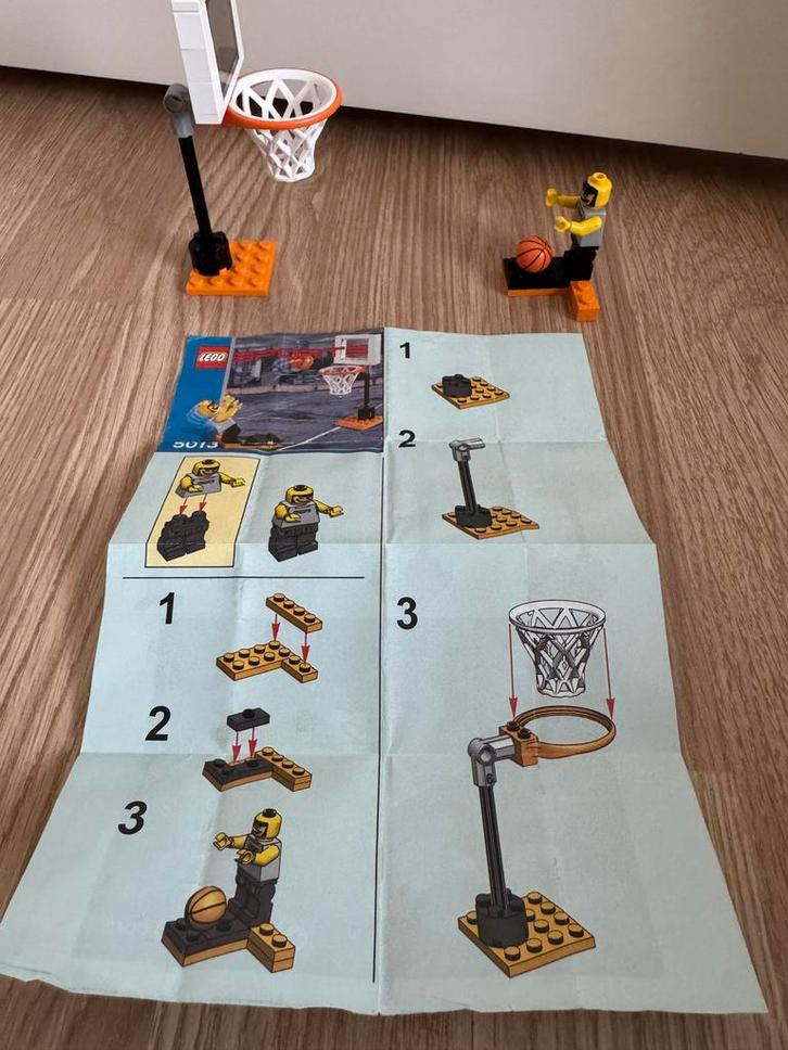 Lego Sport Basketbal 5013 - Compleet!, Kinderen en Baby's, Speelgoed | Duplo en Lego, Gebruikt, Lego, Complete set, Ophalen of Verzenden