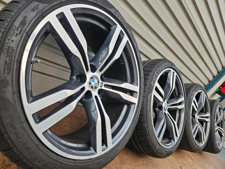 20 inch BMW GT G32 G11 G12 X3  M 648 velgen winterbanden, Auto-onderdelen, Banden en Velgen, Banden en Velgen, Winterbanden, 18 inch