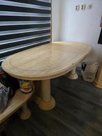 Gratis meubelset + 4 rieten stoelen, Ophalen, Overige materialen, Gebruikt, 100 tot 150 cm