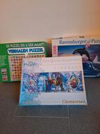 Leuke Puzzels- 3 Stuks.., Ophalen, 500 t/m 1500 stukjes, Zo goed als nieuw