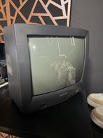 Sharp CRT Retro Gaming Beeldbuis TV 14 Inch Scart, Ophalen, Zo goed als nieuw, Sharp