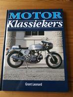 Boek motorfietsen 'Motor Klassiekers' Grant Leonard, Boeken, Ophalen of Verzenden