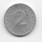 Oostenrijk 2 groschen 1954 KM# 2876, Postzegels en Munten, Munten | Europa | Niet-Euromunten, Verzenden, Oostenrijk, Losse munt